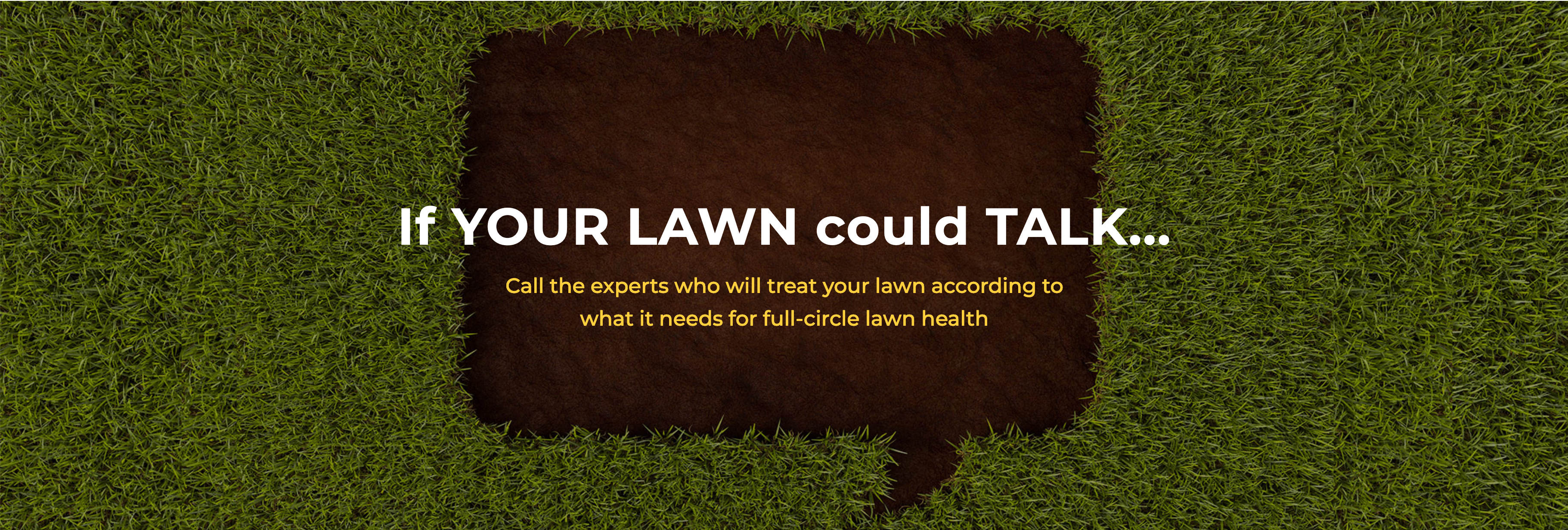 For a healthy lawn call THRIVE!